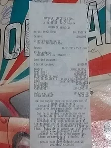 No me llegó el pedido
