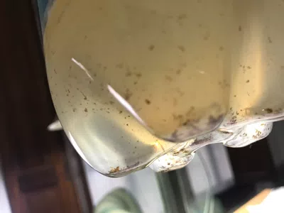 Gaseosa con basura