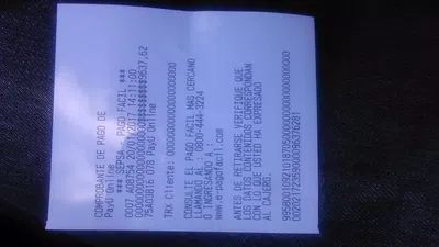 Pago realizado en plataforma payu