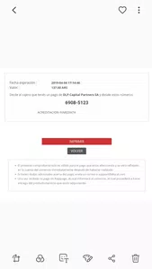 Carge hase una semana y no me llega nada
