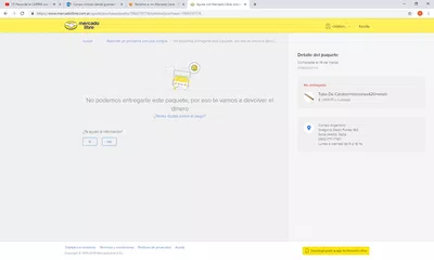 Devolución de dinero