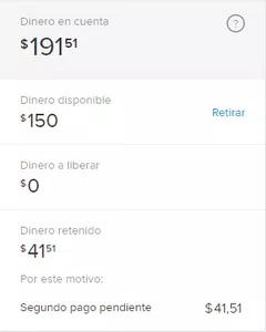 Dinero retenido