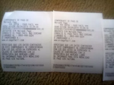 Pague y no me llego el dinero a mi cuenta y tengo el comprobante de pago