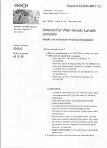 Voucher con errores y datos mezclados