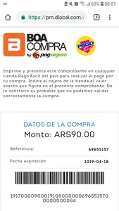 Tiempo de regarga