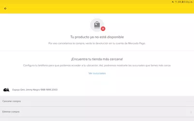 No puedo comprar
