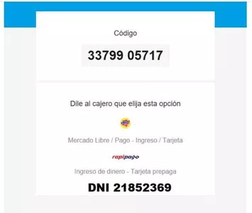 Estafa con mercado pago