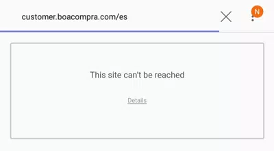 No me llega el pedido