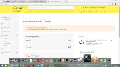 Tu producto ya no está disponible