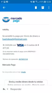 Producto no entregado