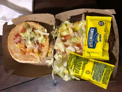 Hamburguesa adulterada