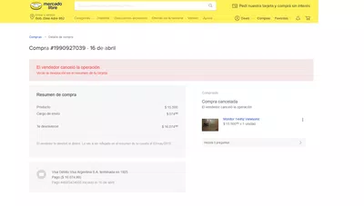 Devolucion de dinero