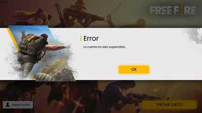 Cuenta suspendida