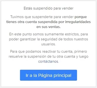 Suspensión sin razón y delito de apropiación indebida de dinero en mercadopago