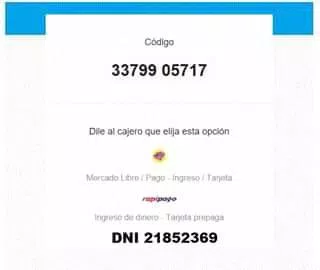 Estafa con mercado de pago