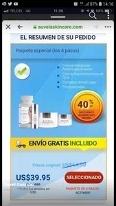 Valor de publicidad no corresponde a lo real