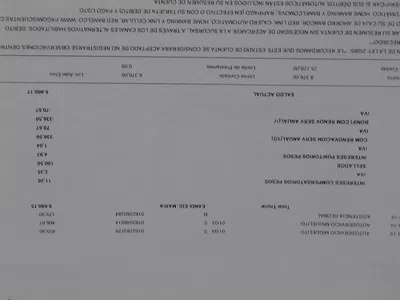 Débito sin autorización