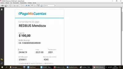 No se acreditó el saldo en mi tarjeta