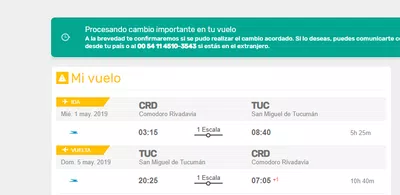 No se entienden entre ellos!!!! agencia de viajes - aerolineas argentinas
