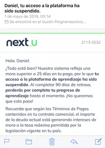 Problemas para dar de baja a mi suscripción