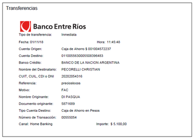 Estafa de "losprecioslocos"  cristian omar pecorelli