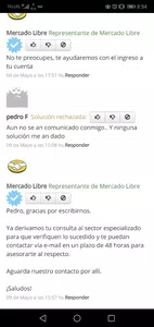 Cambio de numero