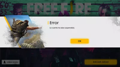 Me suspendieron mi cuenta en garena free fire
