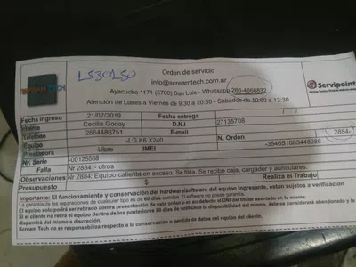 Mal servicio tecnico