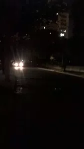 Sin alumbrado publico sobre la cañada desde la altura 1100 hacia el sur!