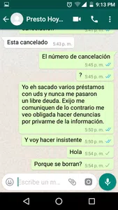 Me niegan información