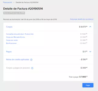 Facturacion inapropiada por supuesto servicio de campaña de publicidad