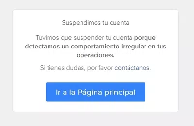 Suspensión sin razón y delito de apropiación indebida de dinero en mercadopago 2
