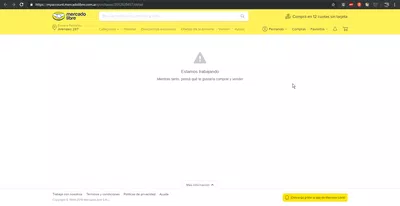 Compra desaparecida del sistema mercadolibre