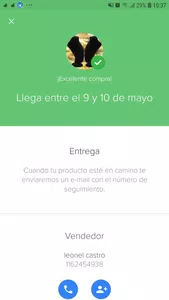 Reclamo x mi compra