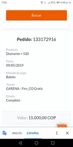 Problema con la recarga
