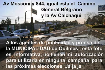 Todas las calles rotas