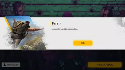 Cuenta suspendida injustamente