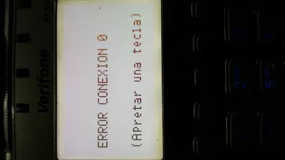 No funciona el posnet