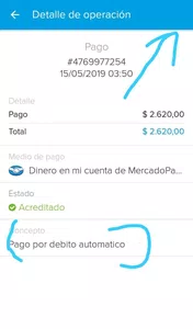Cobro sospechoso