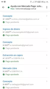 Retuvieron mi dinero