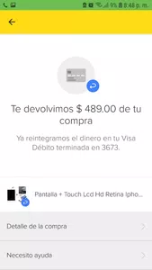 Reintegro sin llegar