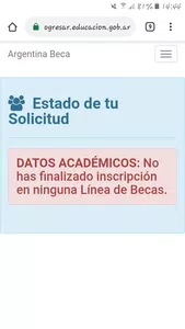 No tengo el comprobante de  la inscripción