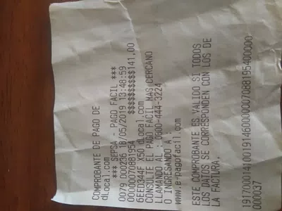 Quiero el pedido que solicite