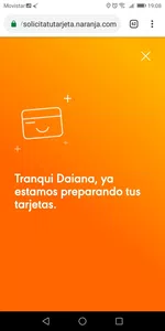 Me van a entregar las tarjetas