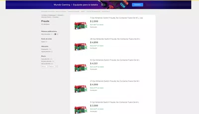 Mercadolibre esta lleno de anuncios falsos