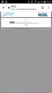 No puedo usar la pagina afip desde celular (android)