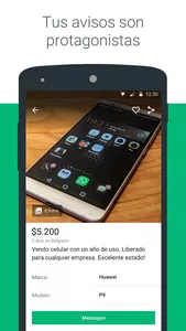 La página olx no me deja editar mi anunció