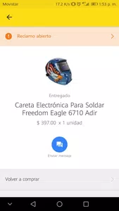 Producto defectuoso a porposito (estafa)