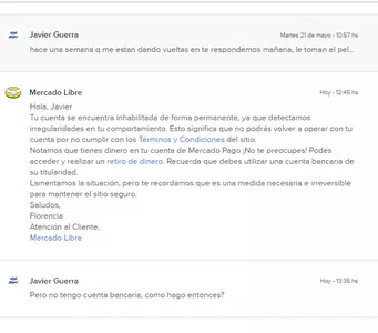 Mercado libre, mercado pago = horrenda empresa