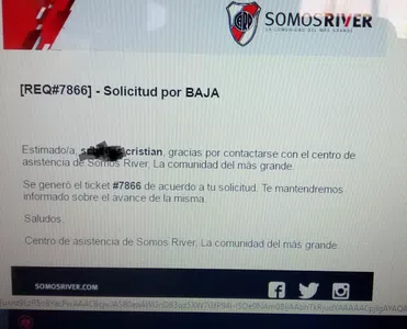 Somos river no me deja de debitar